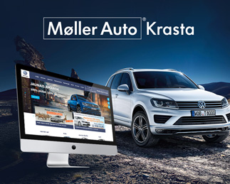 Moller Auto Krasta website development